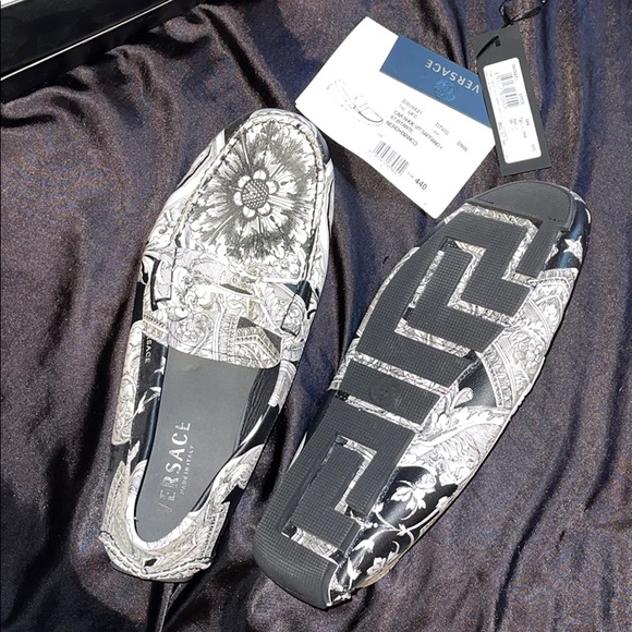 Mens Versace Loafers “Car shoe” main image 9